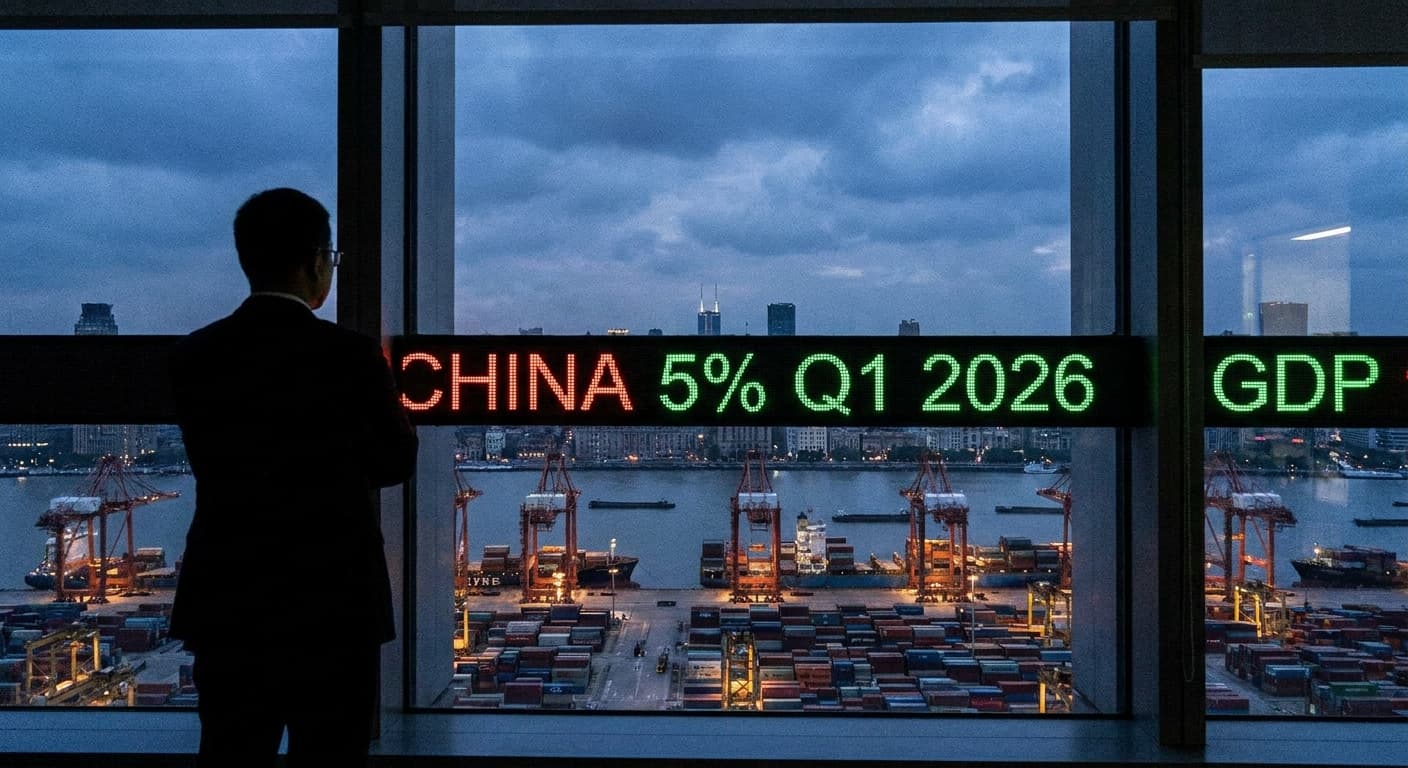 China's Economy Grows 5% in Q1 2026