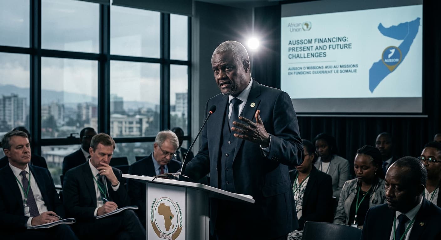 AU's AUSSOM Cash Crunch: Youssouf's Appeal