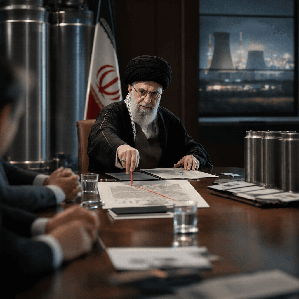 Khamenei's Red Line on Iran's Uranium Stock