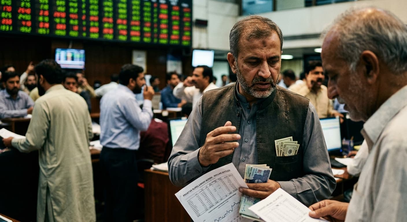 Pakistan's Dollar-Linked Rupee Bonds Test