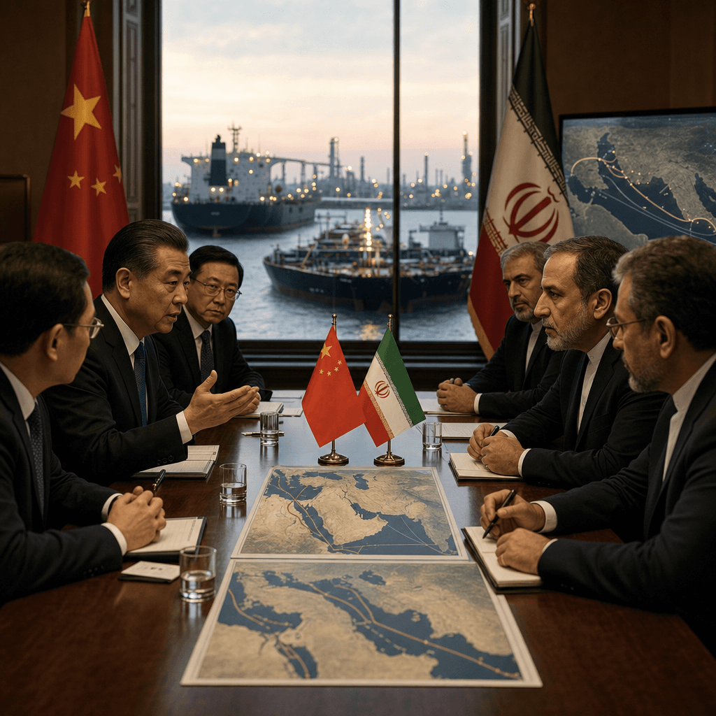 China's Call for Iran Ceasefire