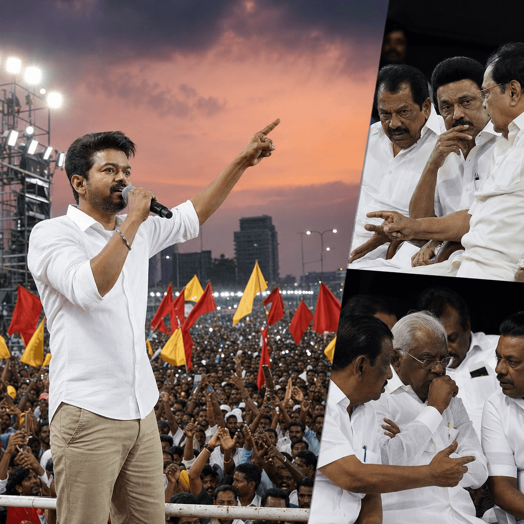 TVK’s Majority Play in Tamil Nadu Politics
