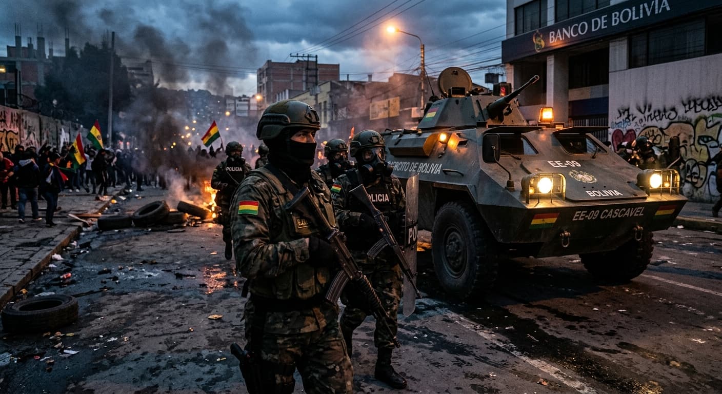 Paz Gambles on Military Force in Bolivia