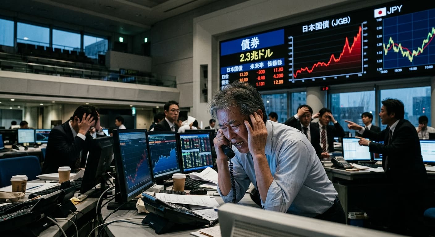 Japan's $2.3 Trillion Bond Market Revolt