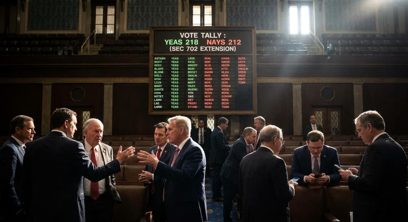 House Passes Short-Term Section 702 Extension