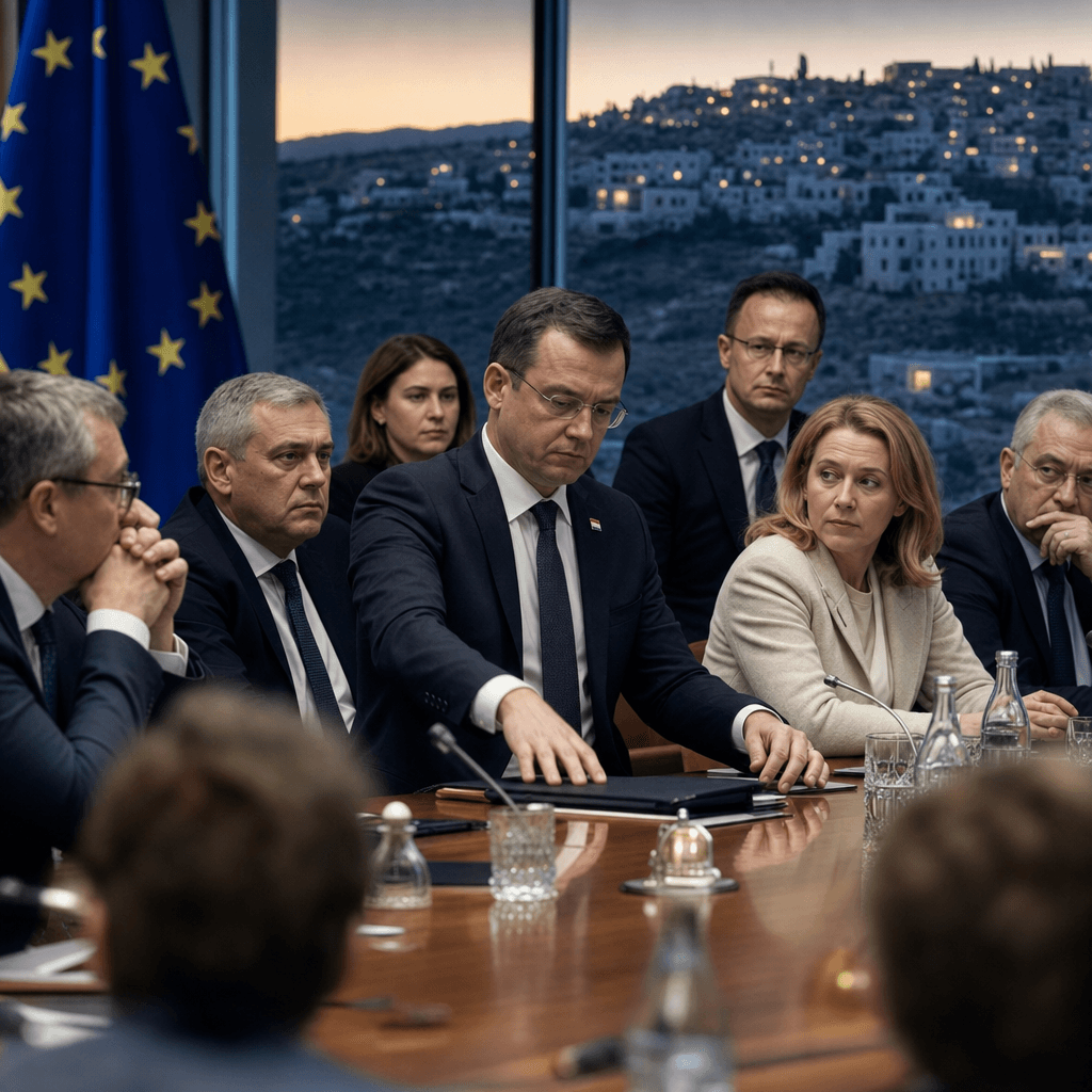 EU Sanctions Israeli Settlers After Hungary V