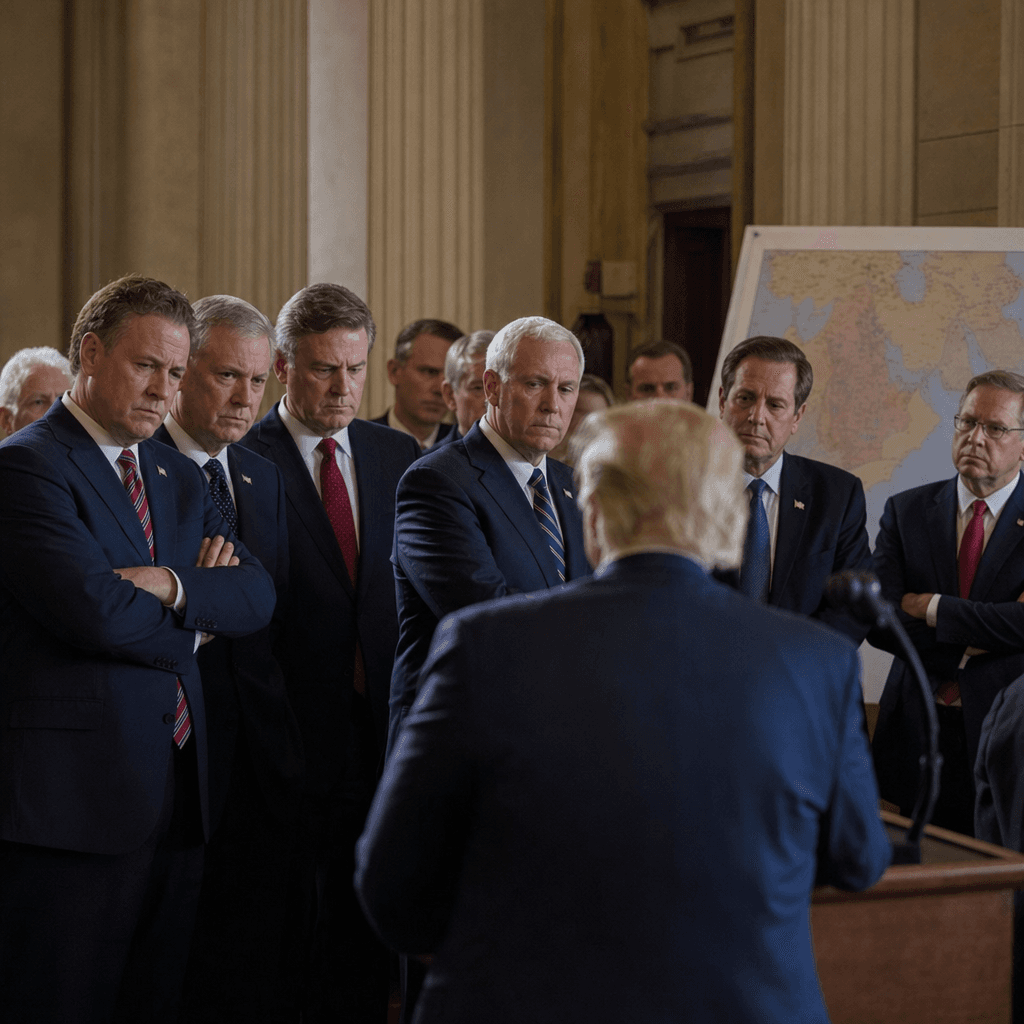 GOP Defections Threaten Trump's Iran Strategy