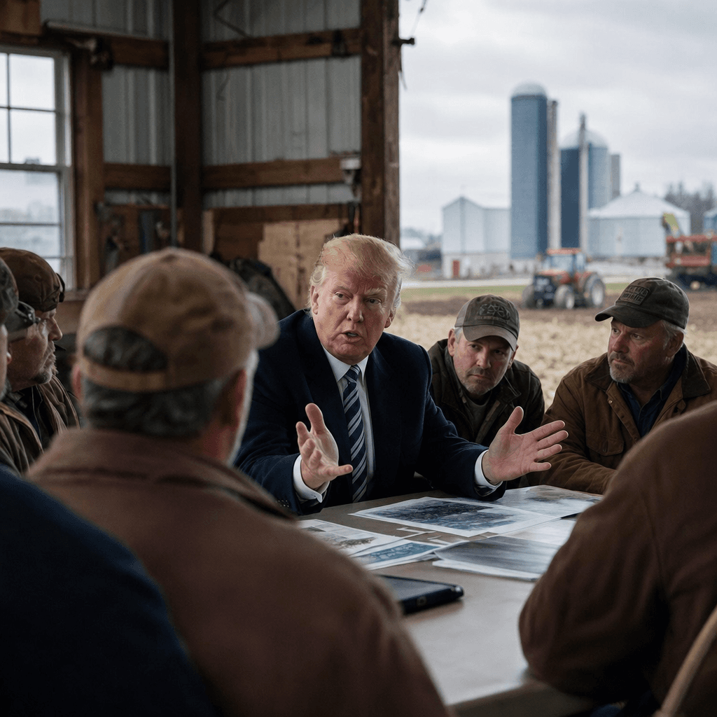 Trump's Wisconsin Gamble: Farm Belt Costs