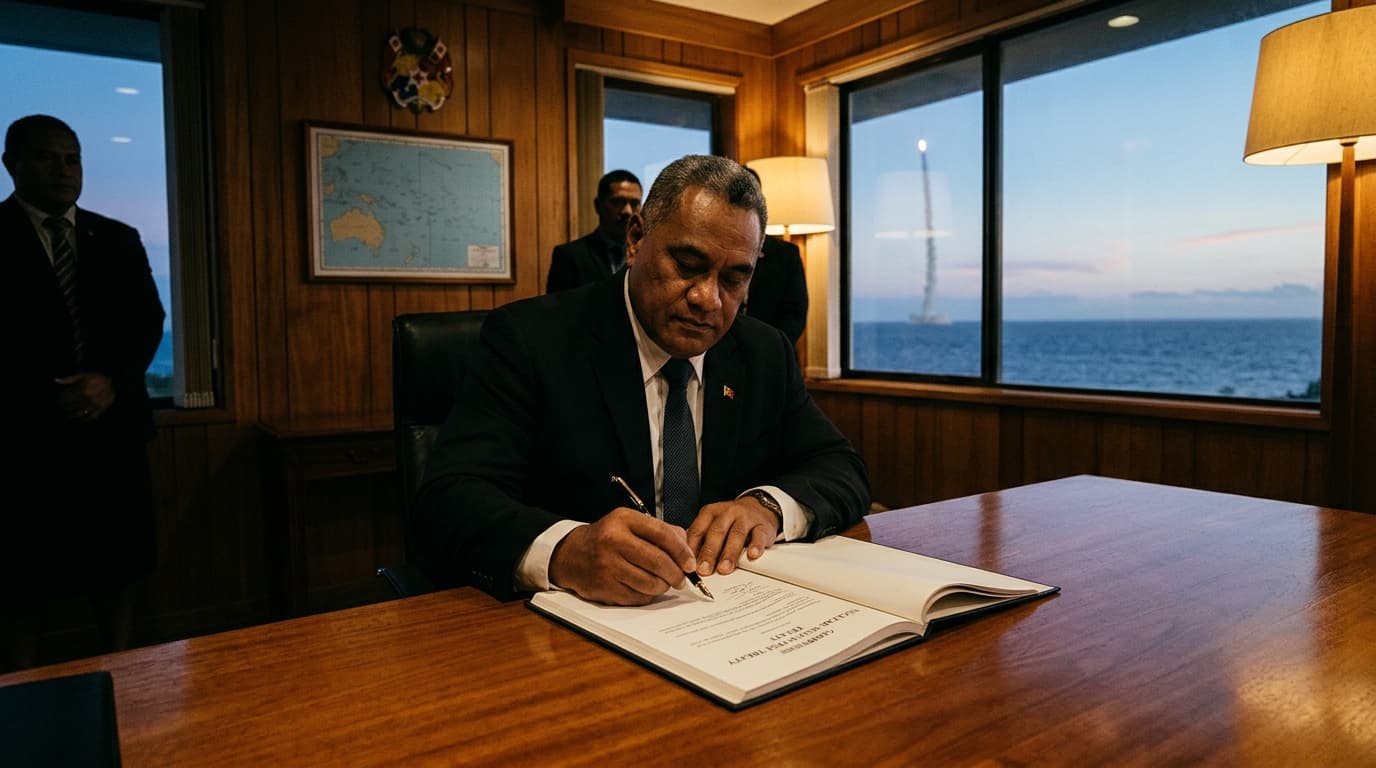 Tonga Ratifies CTBT After China Missile Test