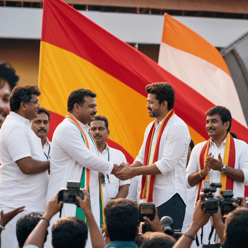 Congress Backs Vijay's TVK, Ends DMK Alliance