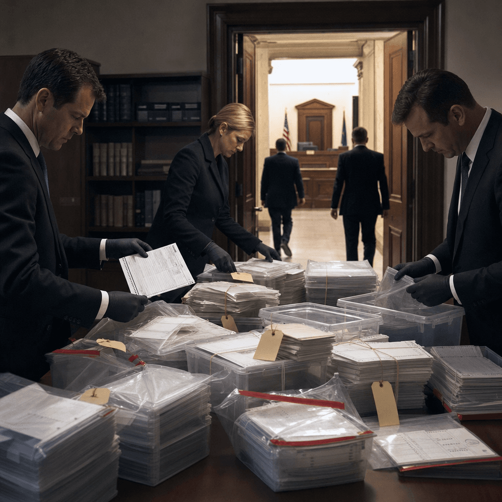 Fulton County Ballots Seized in DOJ Probe