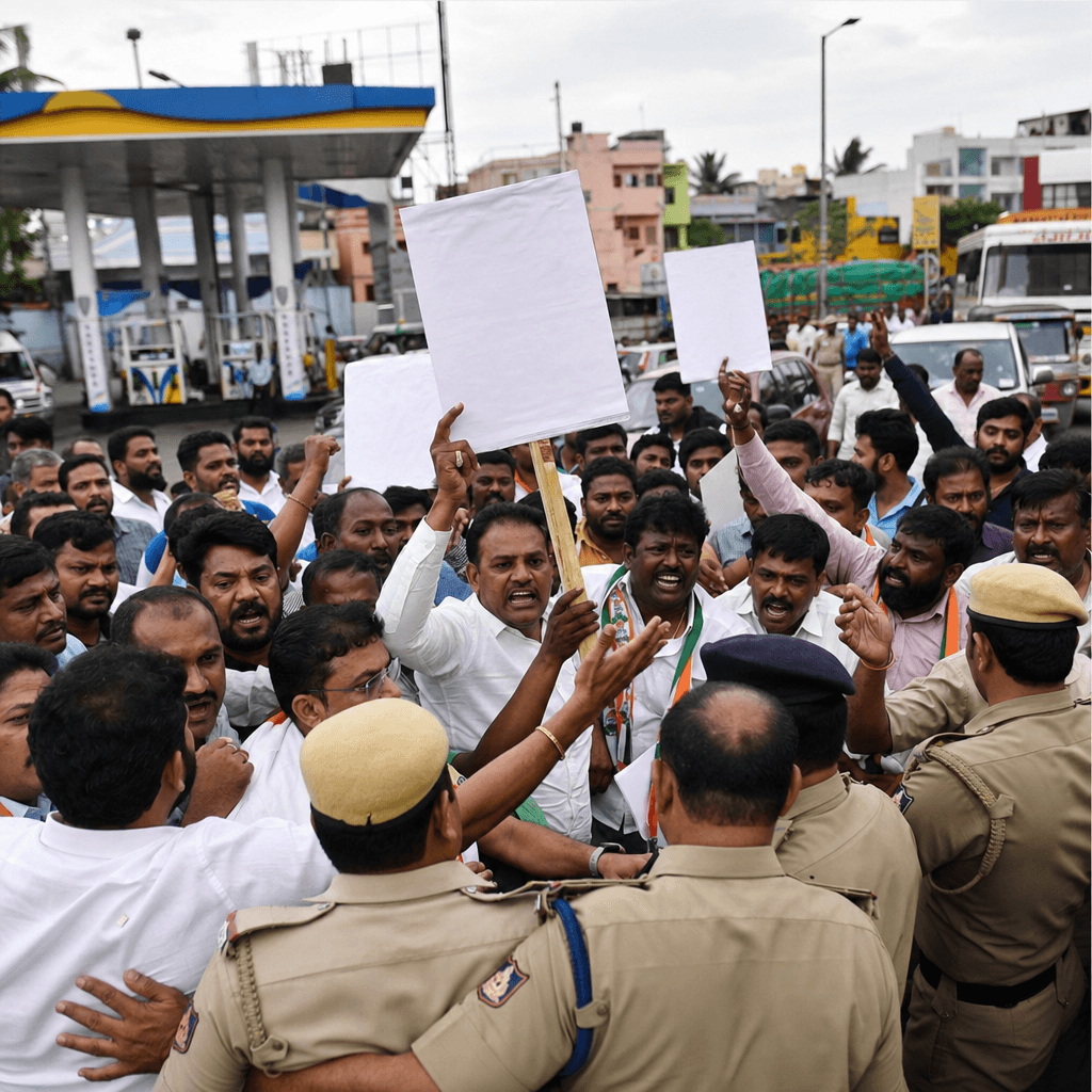 Karnataka Fuel Hike Sparks Political Clash