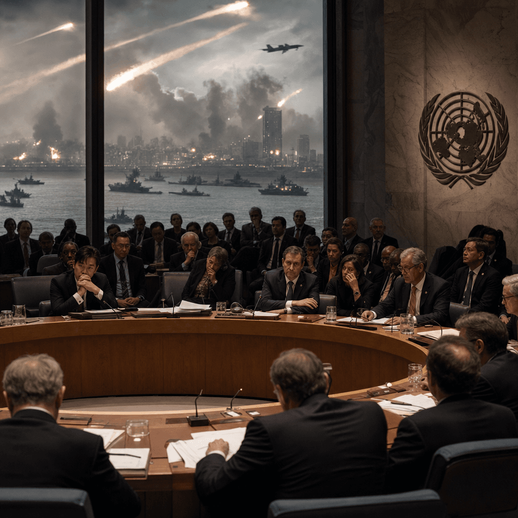 UN Peace Order Crumbles Amid Great Power Strs