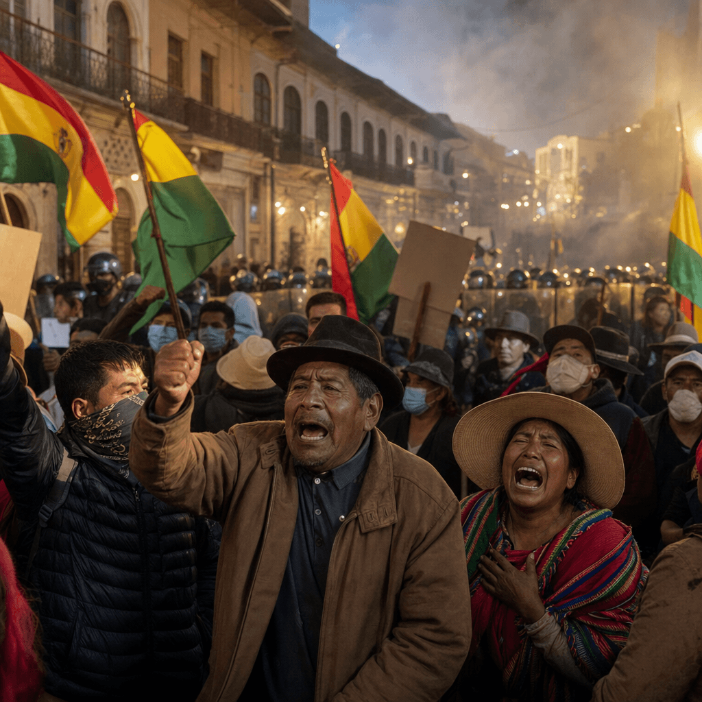 Bolivia Protests Test President Paz's Power