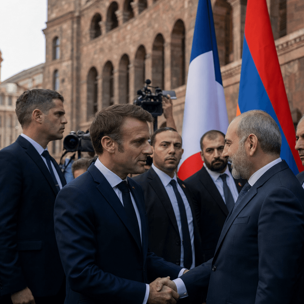Macron's Armenia Visit: A Shift from Russia