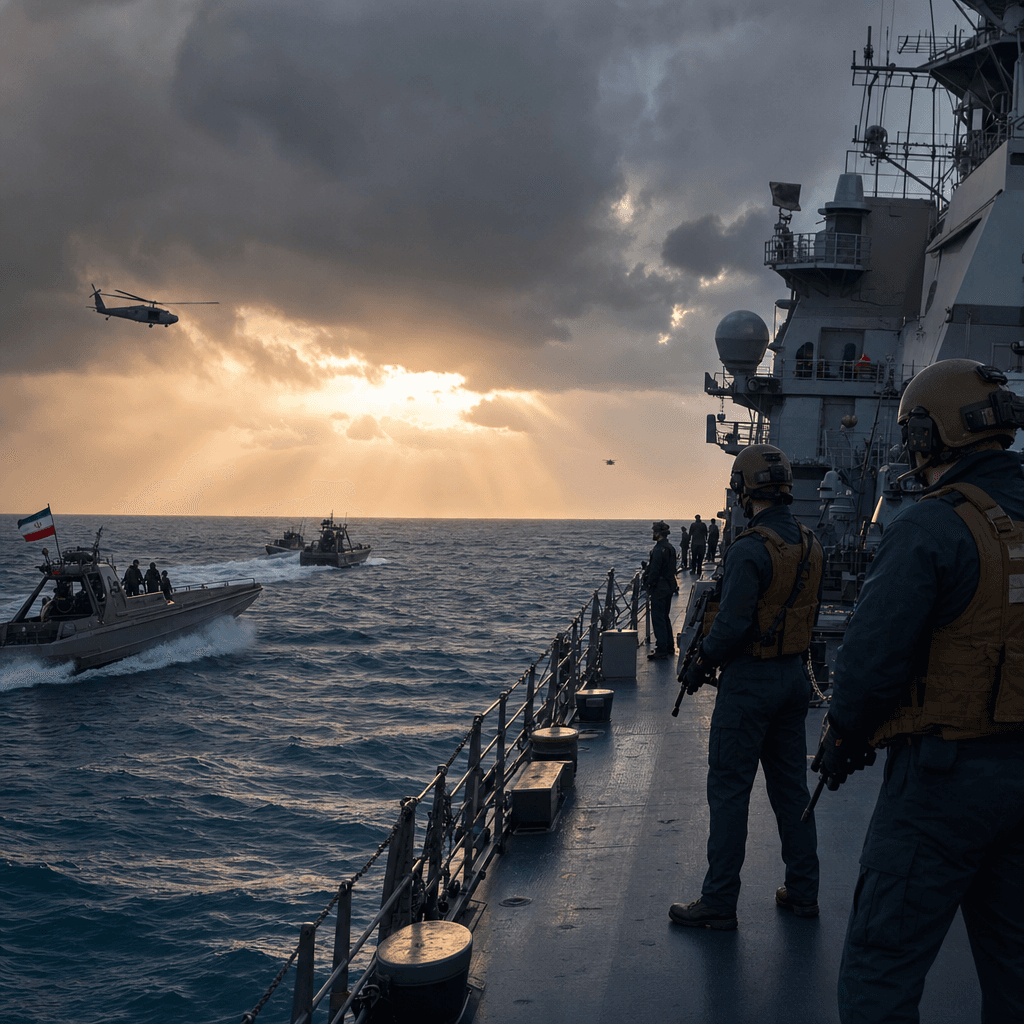 US-Iran Ceasefire Tensions in Hormuz