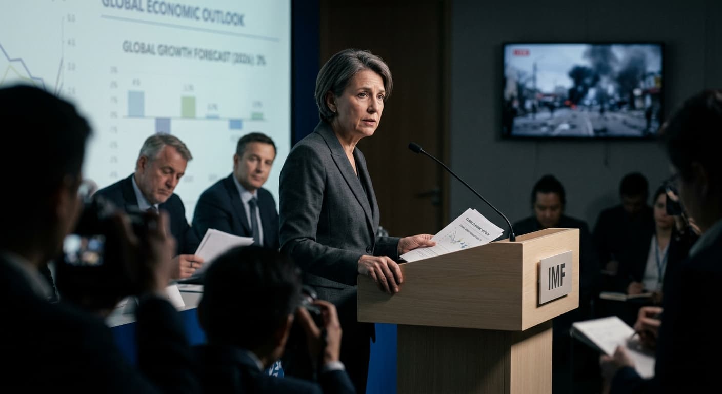 IMF Cuts 2026 Growth Forecast to 3%