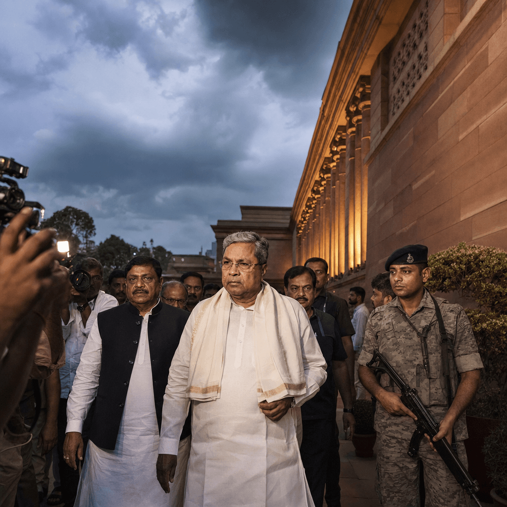 Siddaramaiah’s Delhi Trip Reopens Power Race