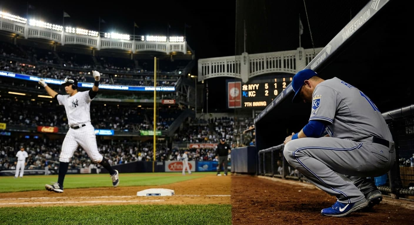 Royals Aim to End 7-Game Road Skid vs Yankees
