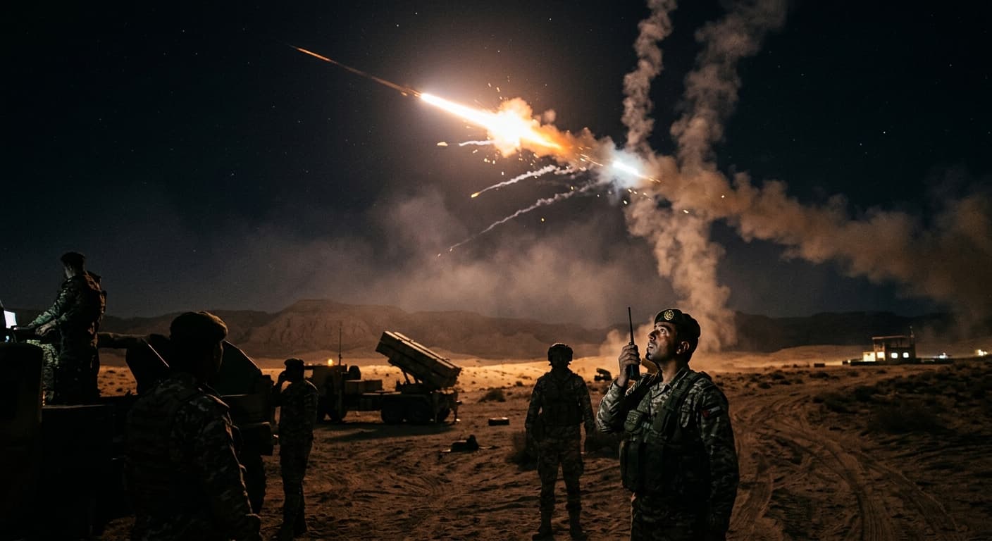 Jordan Intercepts Iranian Missiles Amid War