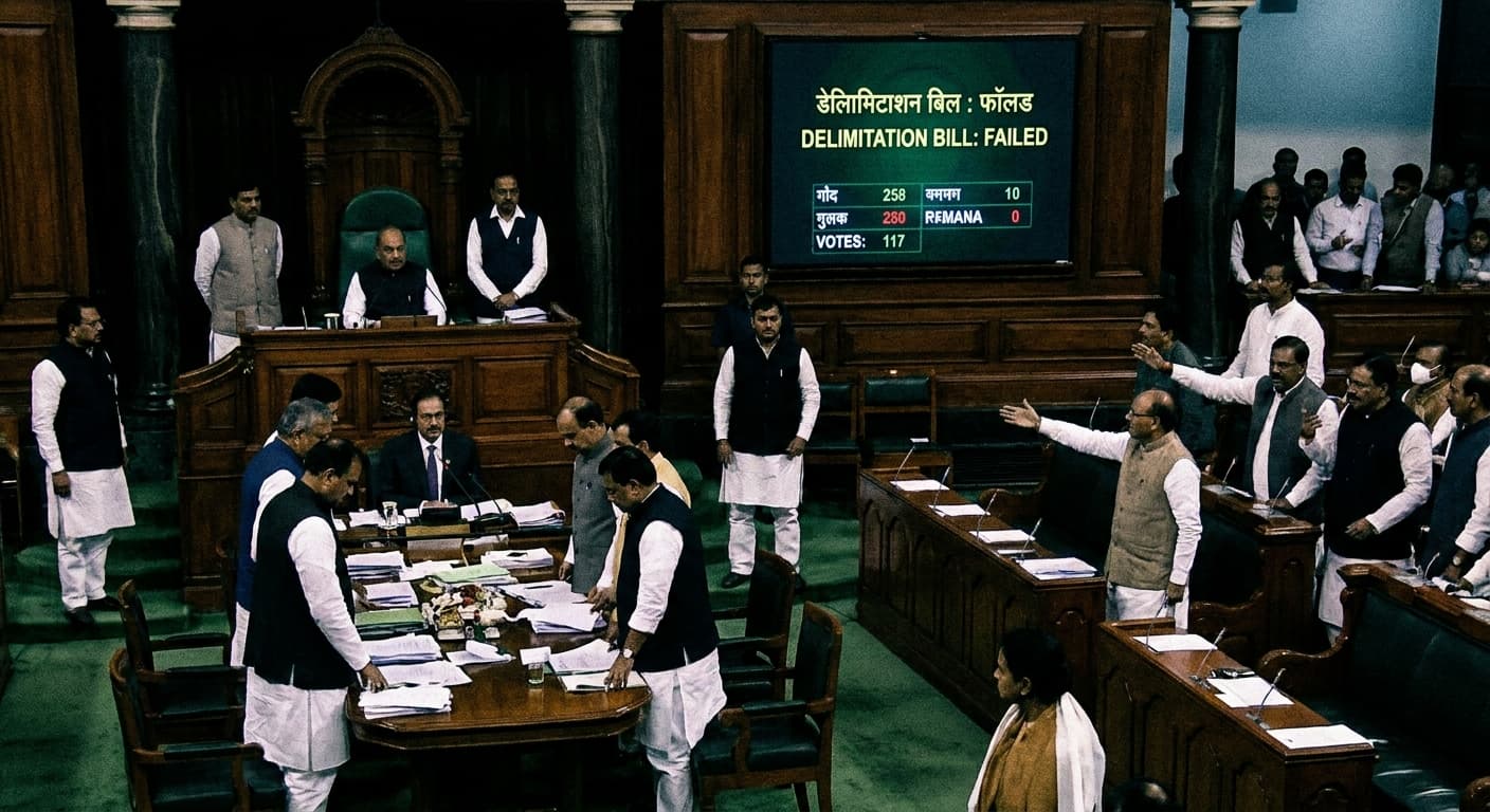 India's Delimitation Bill Fails