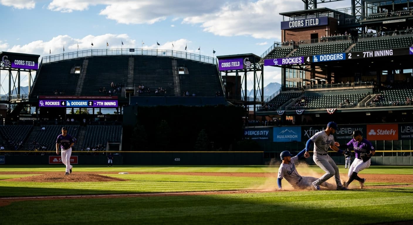 Dodgers vs Rockies