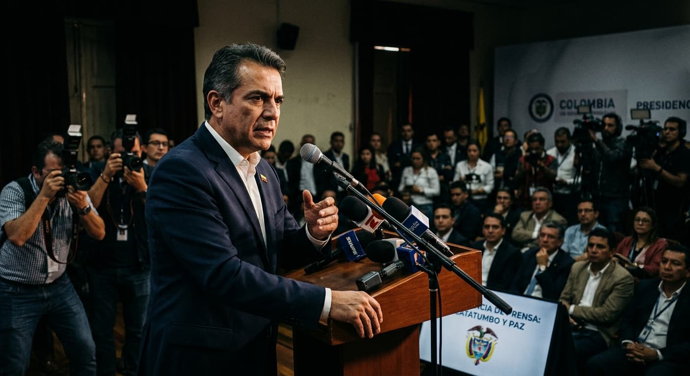 De La Espriella's Ultimatum on ELN in Catatum