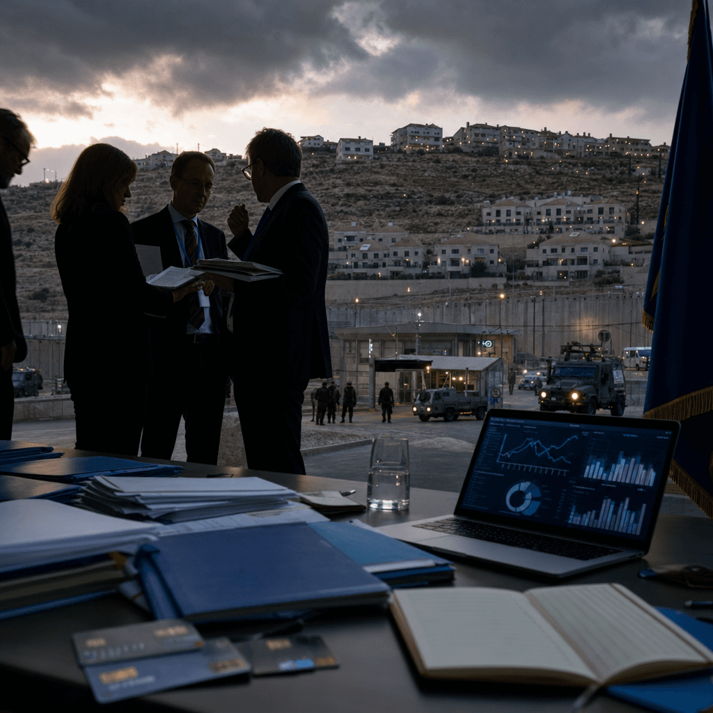 EU Sanctions Target West Bank Financials
