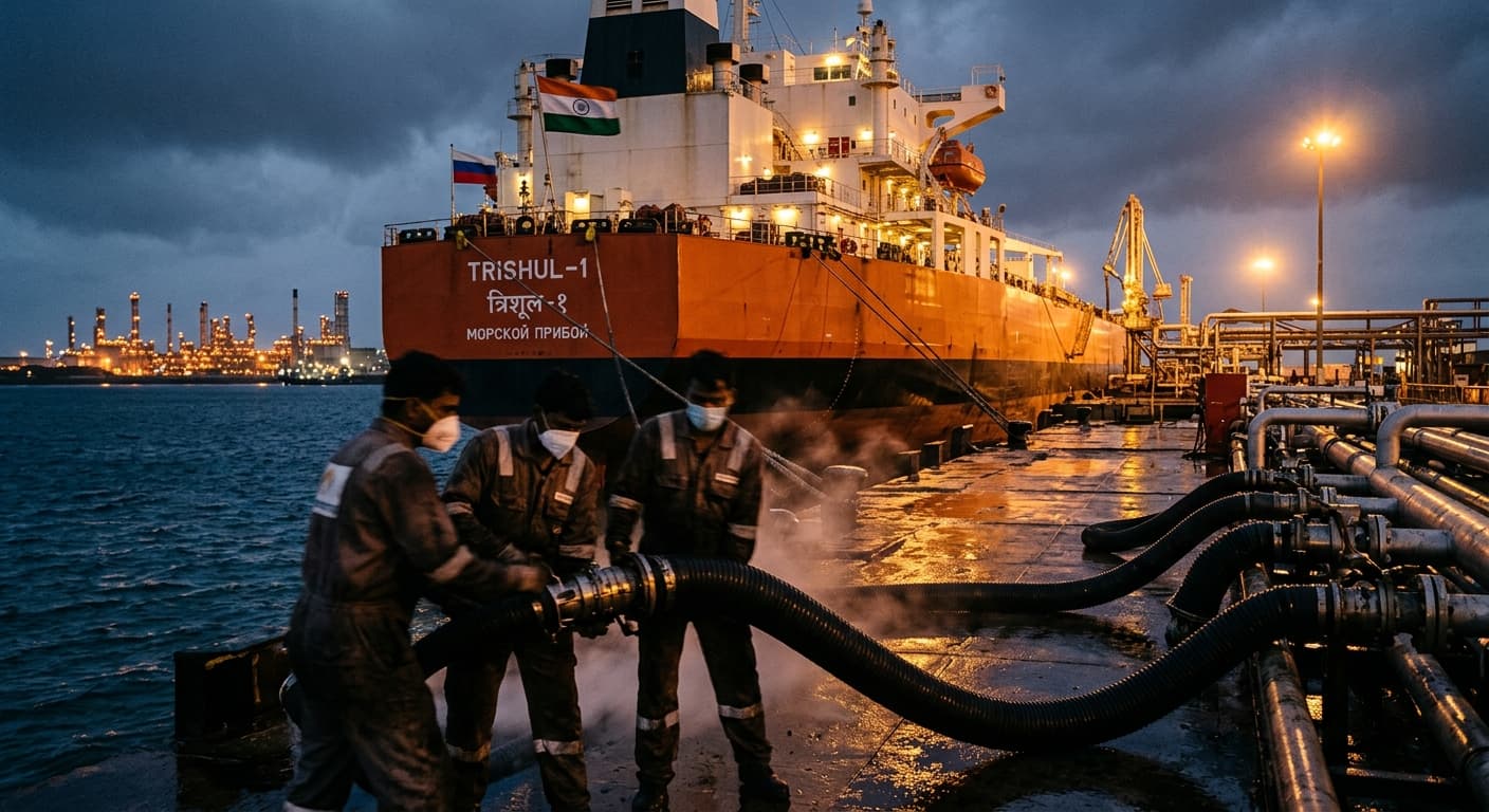India's Record Russian Oil Imports Surge