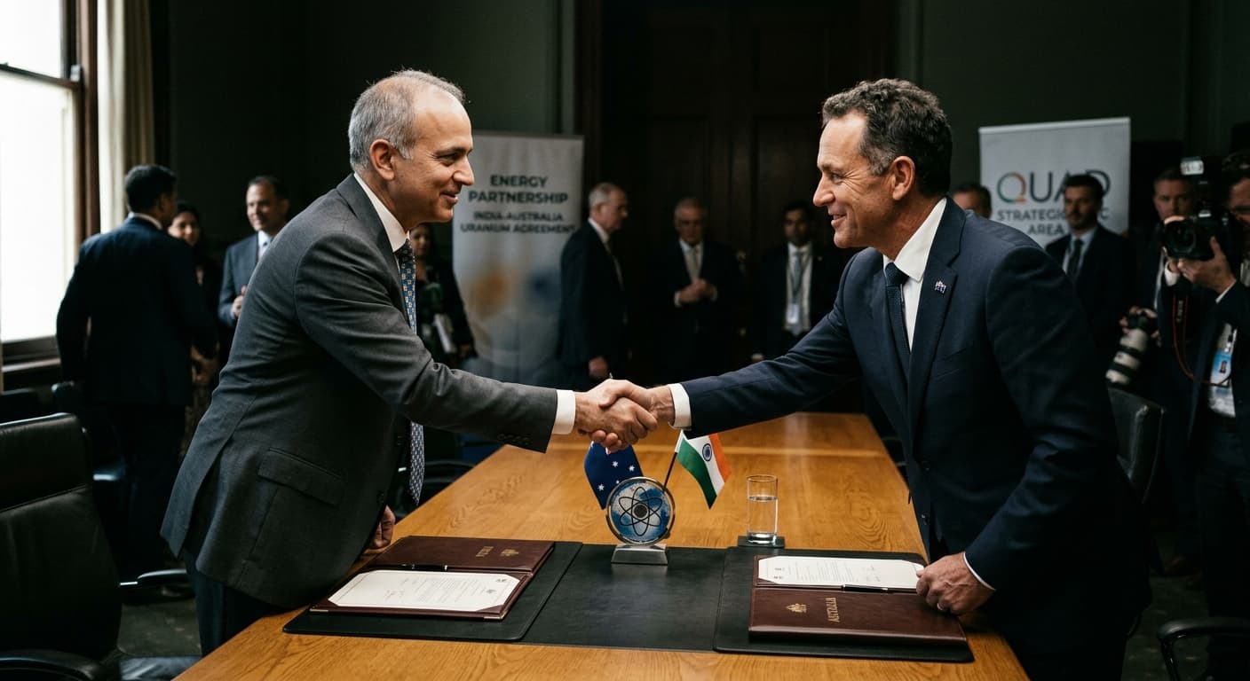India–Australia Uranium Pact Redraws Indo