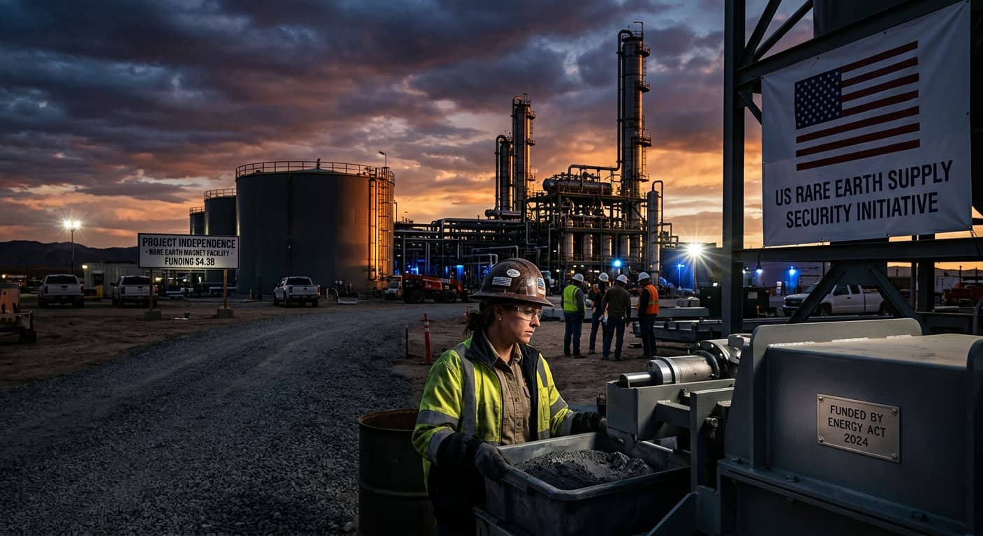 US Push to Break China's Magnet Monopoly