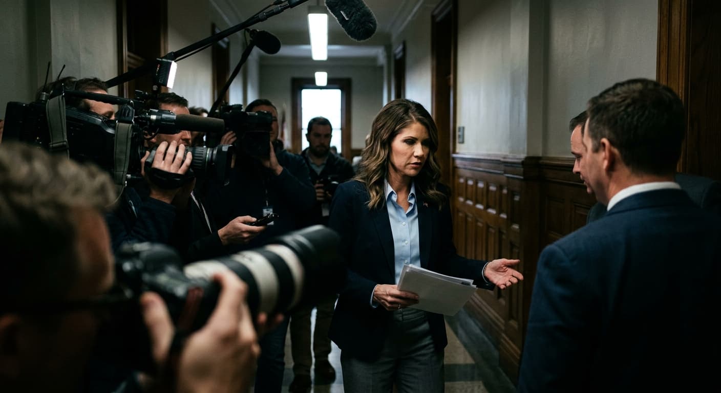 DHS Probe Into Noem's Senior Staff Reassigns