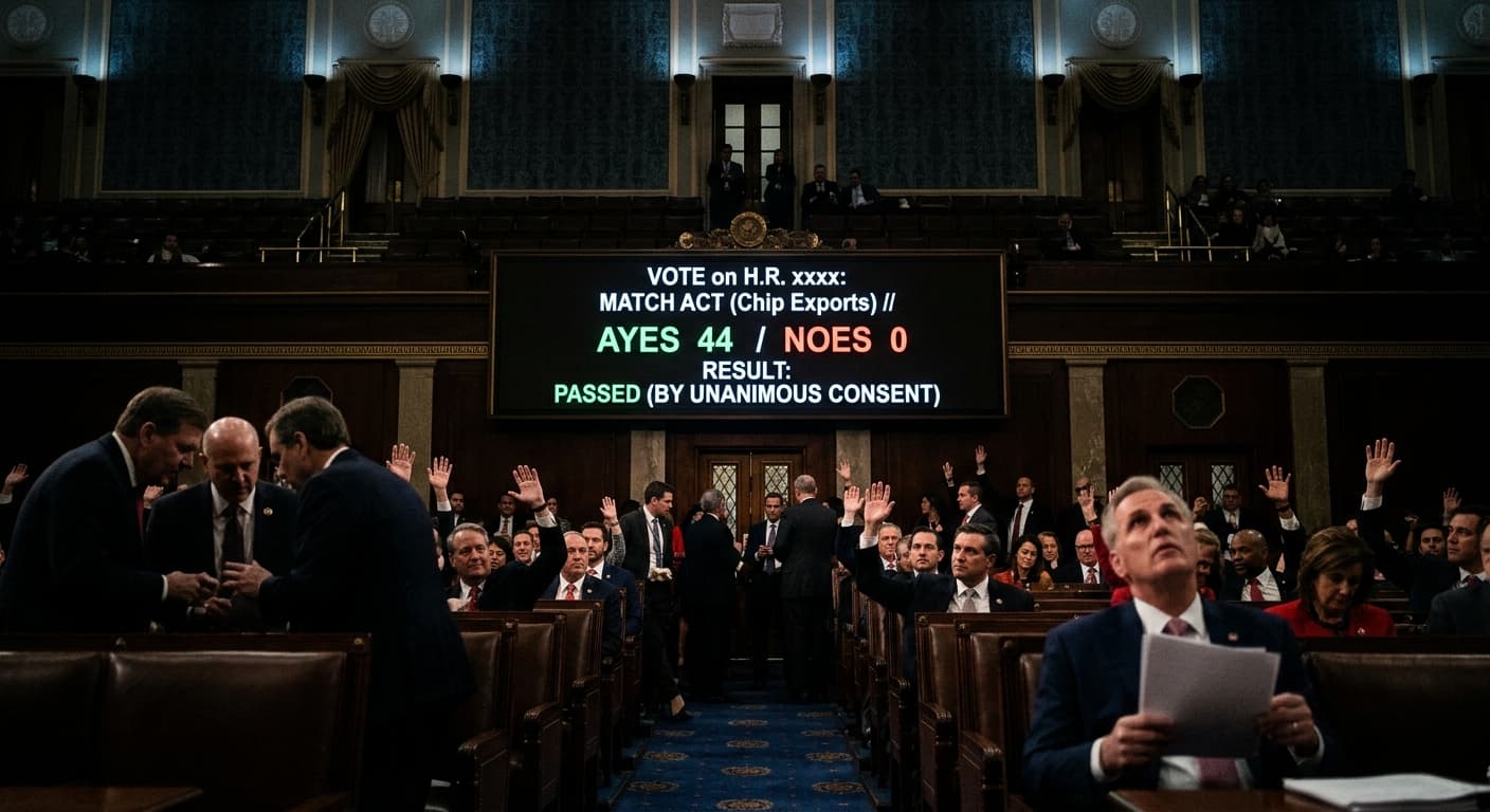 MATCH Act's 44-0 Vote on Chip Exports