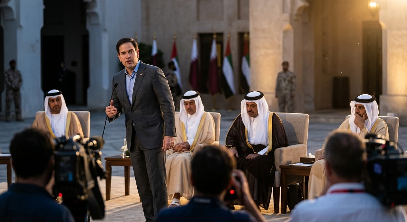 Rubio's Gulf Reassurance Tour Masks Doubts