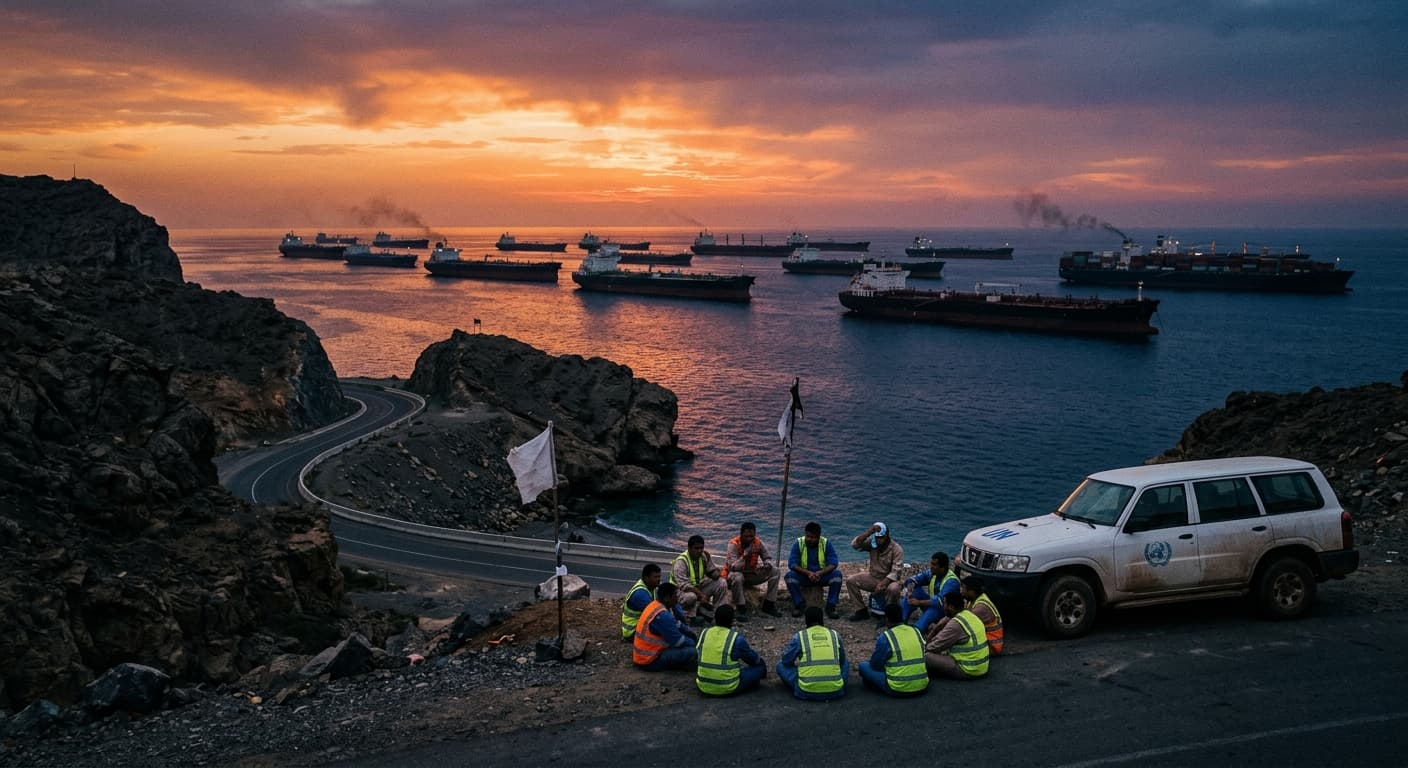 Strait of Hormuz at Near-Standstill as Med