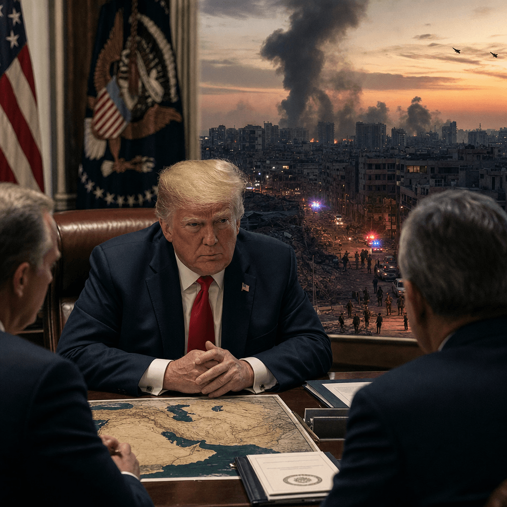 Trump's Iran Deal Amid Beirut Airstrike
