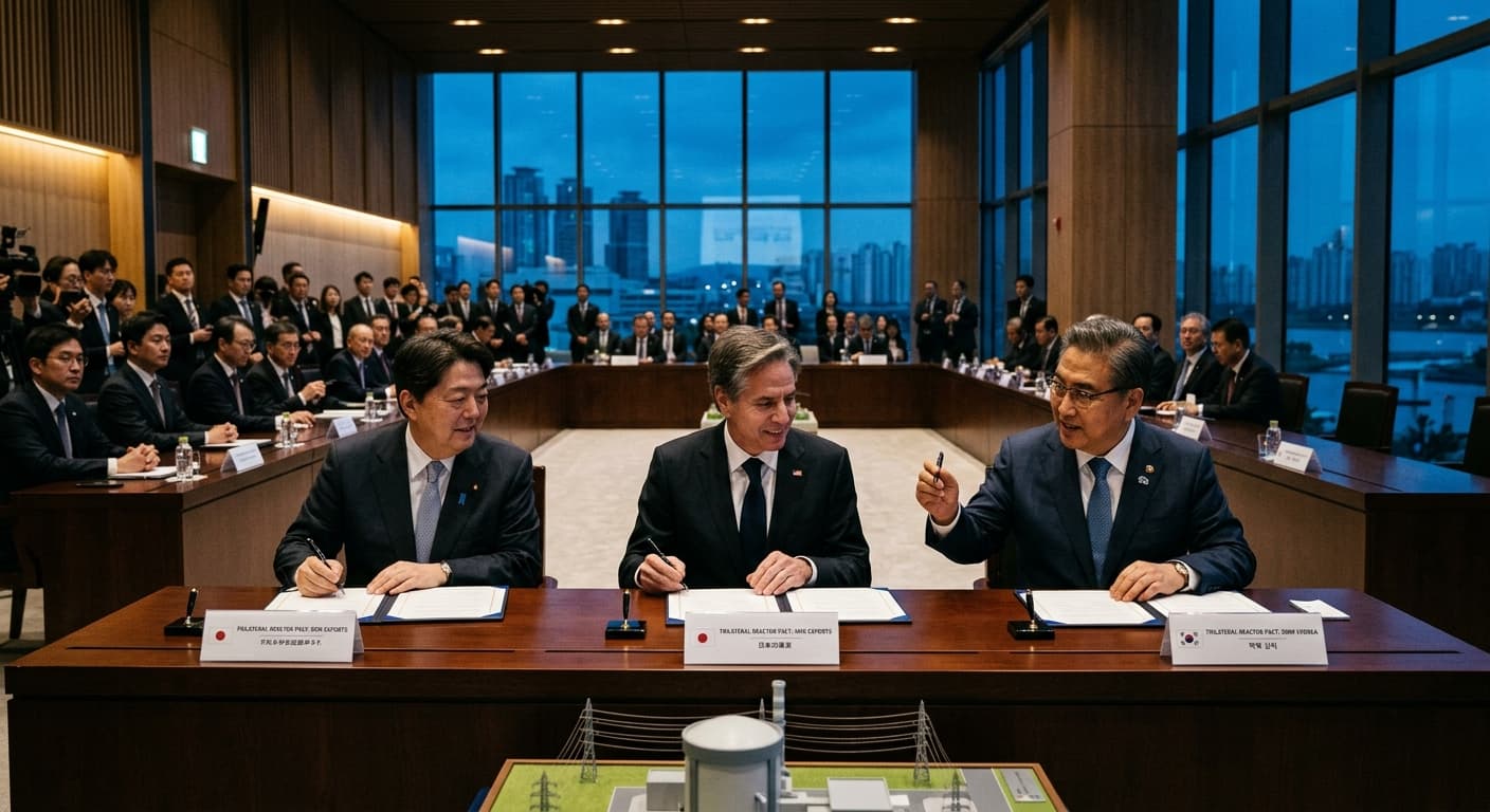 US-Japan-South Korea Trilateral Reactor Pact