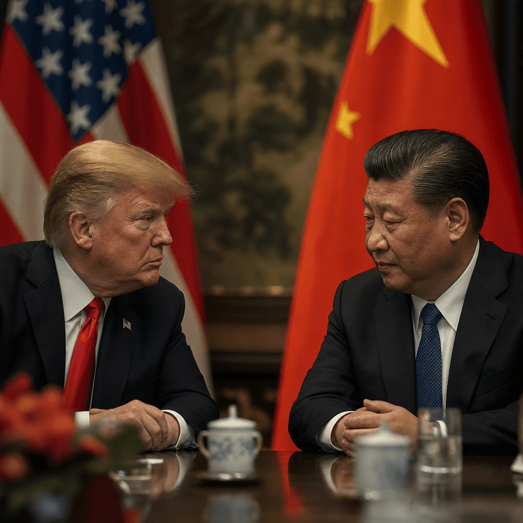 Trump and Xi