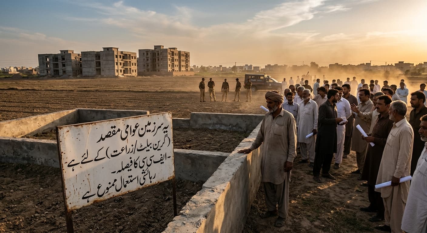 Pakistan's FCC Bars Land Conversion to Homes