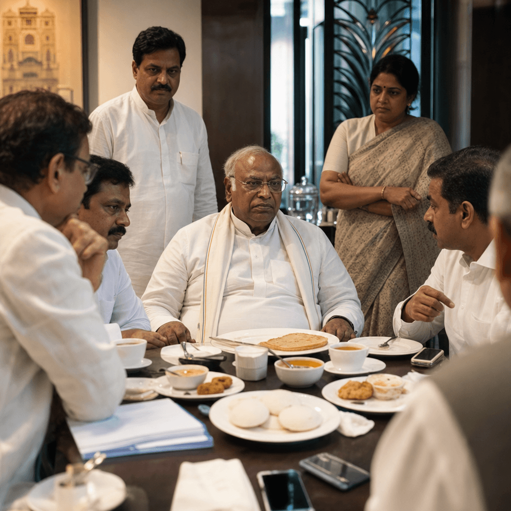 Siddaramaiah's Breakfast Meeting Signals Exit