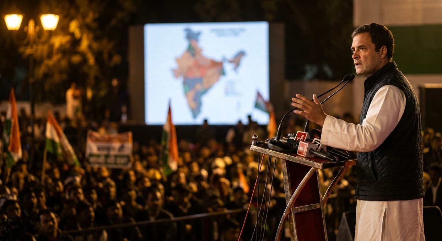 Rahul Gandhi Slams Modi's Women's Bill Tactic