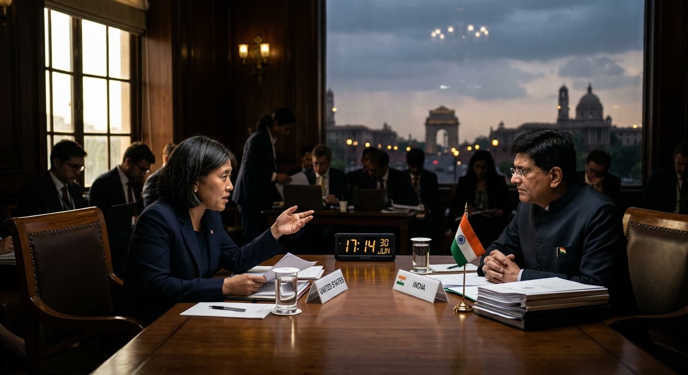 US-India Trade Talks Race Against July Tariff