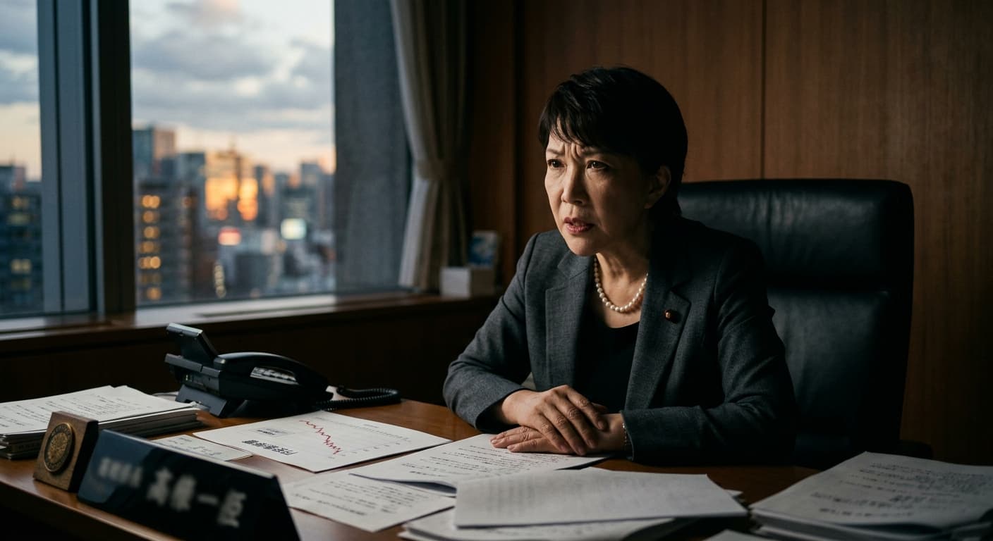 Japan's Weak-Yen Trap Cracks Takaichi's Story