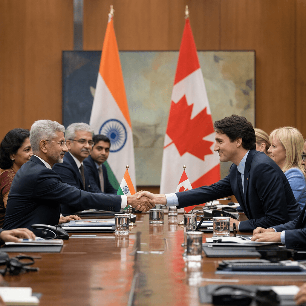India, Canada Reset Ties With Trade Talks