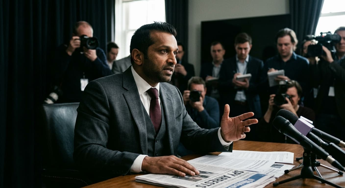 Kash Patel's 113 Spy Arrests Explained