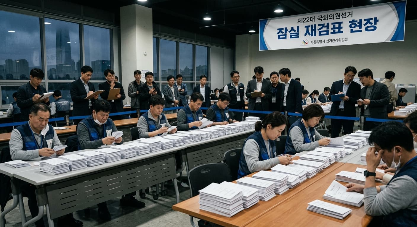 Jamsil Recount: 2.47 Million Ballots Test