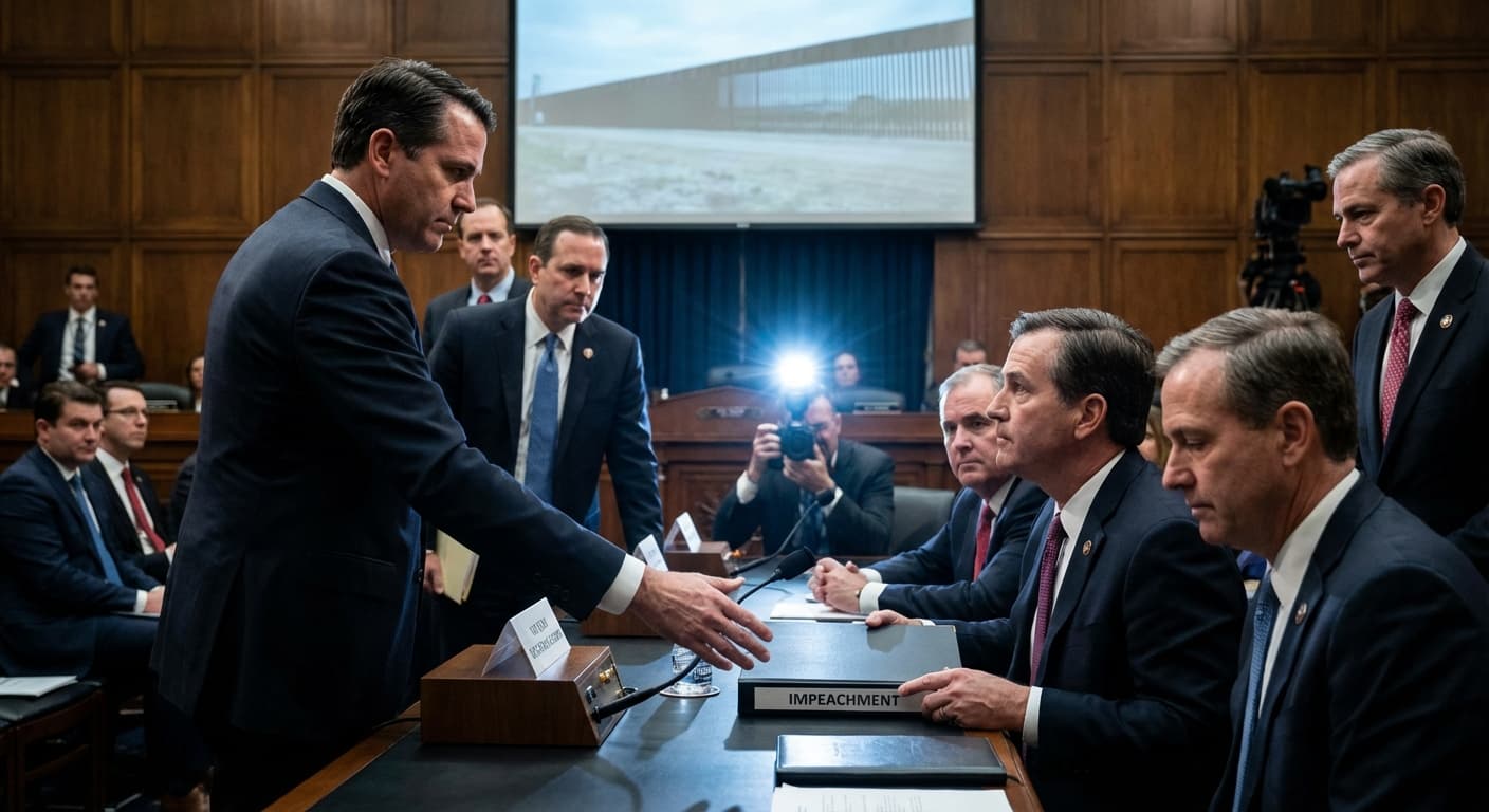 GOP Impeaches Mayorkas Over Immigration Fail