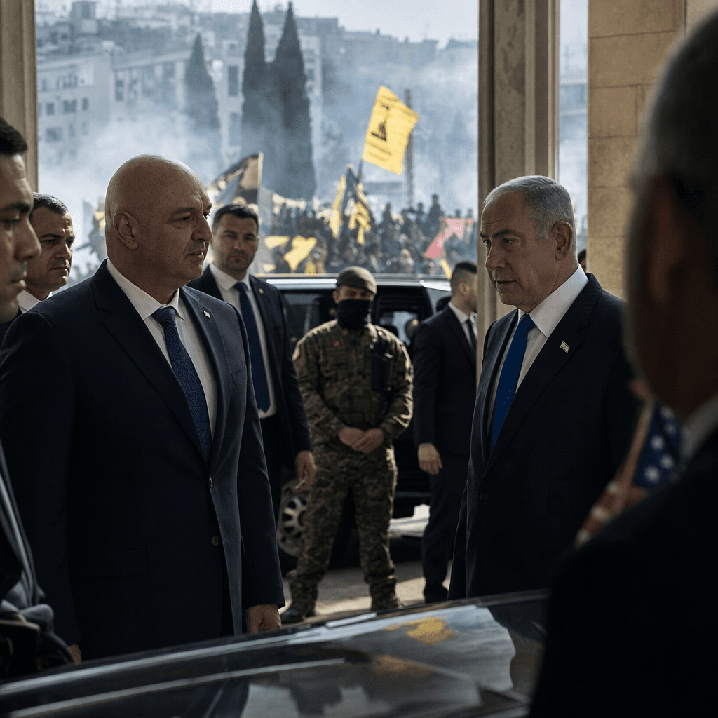 US Urges Aoun-Netanyahu Meeting Amid Risks