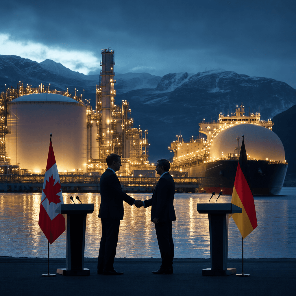 Canada’s LNG Deal With Germany Redraws Energy