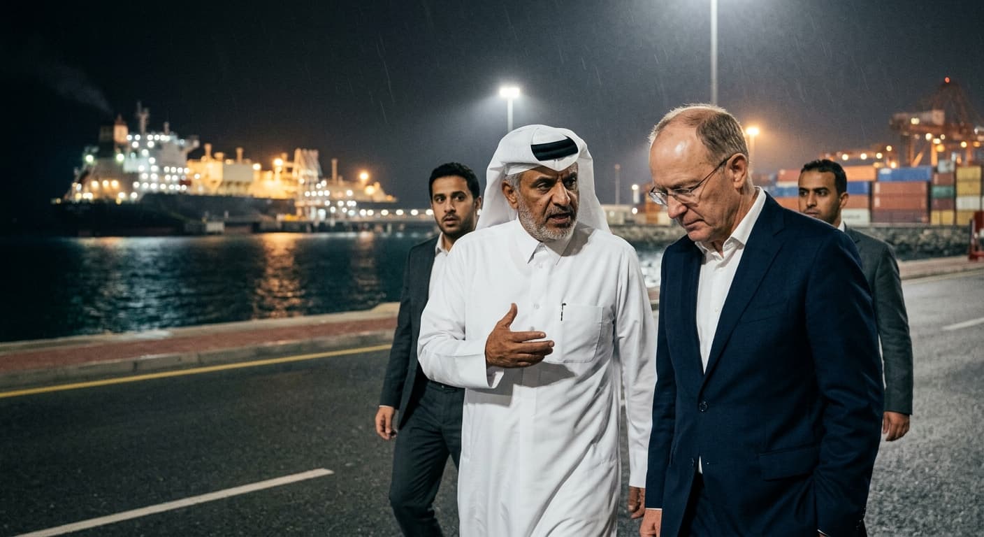 Qatar Protests Iran After LNG Tanker Attack